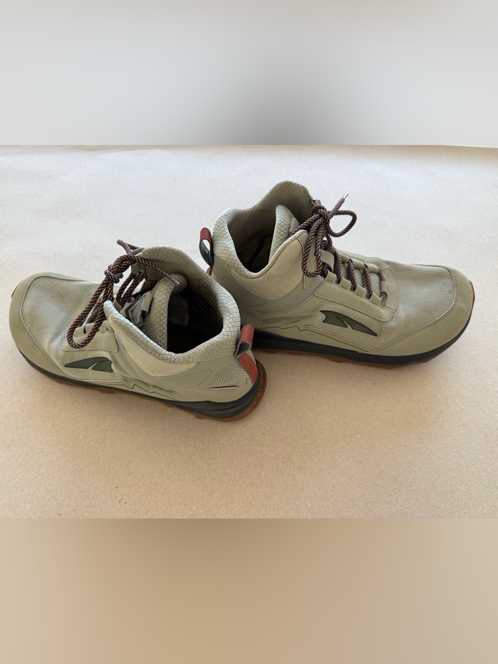 Altra— Men's Lone Peak Hiking Boots - Olive Green — Size 14 - Picture 15 of 15